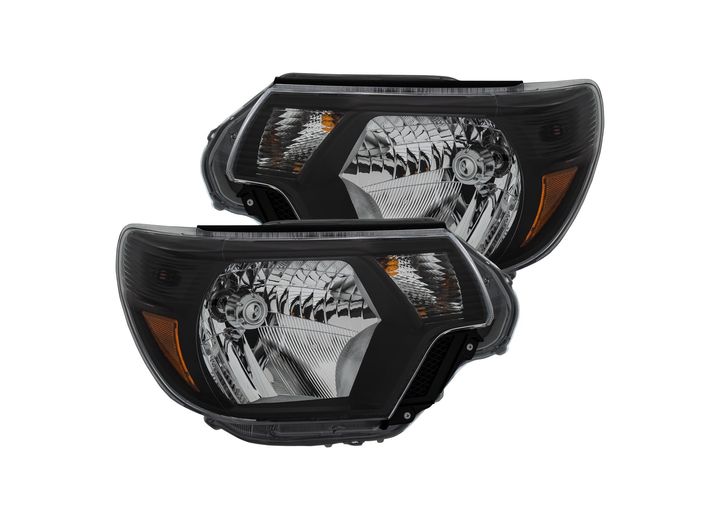 12-15 TACOMA CRYSTAL HEADLIGHTS BLACK