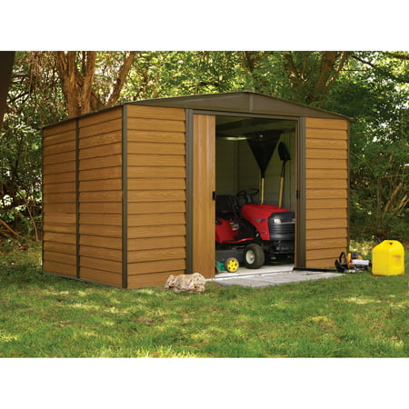 WOODRIDGE SHED 10FT X 8FT  WOODGRAIN