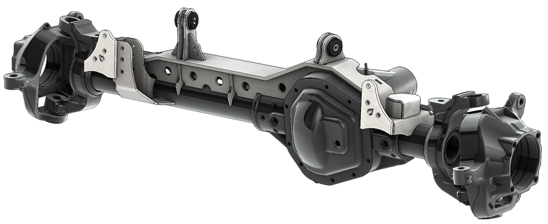 TJ 1 TON - SUPERDUTY (99-04) FRONT DANA 60 SWAP KIT - W/ ADJUSTABLE TRUSS UPPER LINK MOUNT (SINGLE)