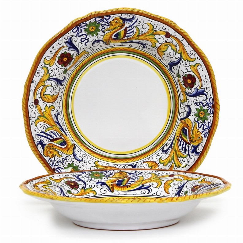 RAFFAELLESCO Pasta/Soup Rim Plate