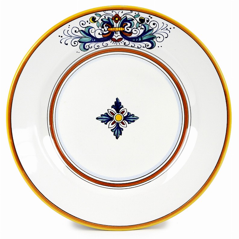 RICCO DERUTA Dinner Plate - 11 DIAM. (Dimensions measured in Inches) RICCO DERUTA LITE Dinner Plate