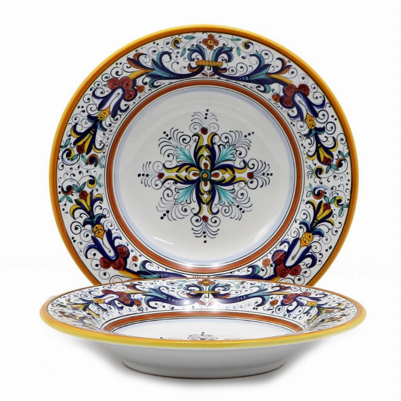 RICCO DERUTA Pasta/Soup Rim Plate