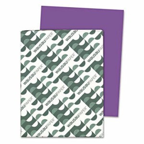 Astrobrights Color Paper - Grape - Letter - 8 1/2" x 11" - 24 lb Basis Weight - 500 / Ream - FSC - Acid-free, Lignin-free