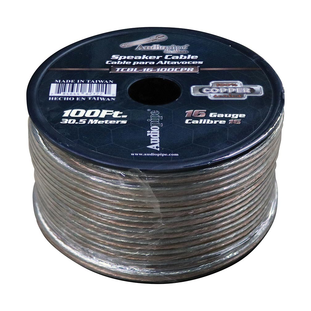 Audiopipe 16Ga Spk Wire 100Ft