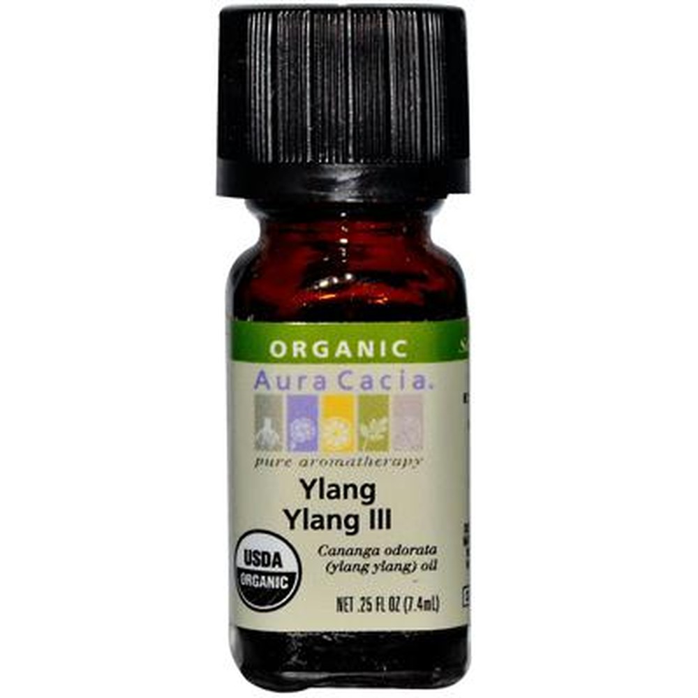 Aura Cacia Organic Ylang Ylang Essential Oil (1x.25 Oz)