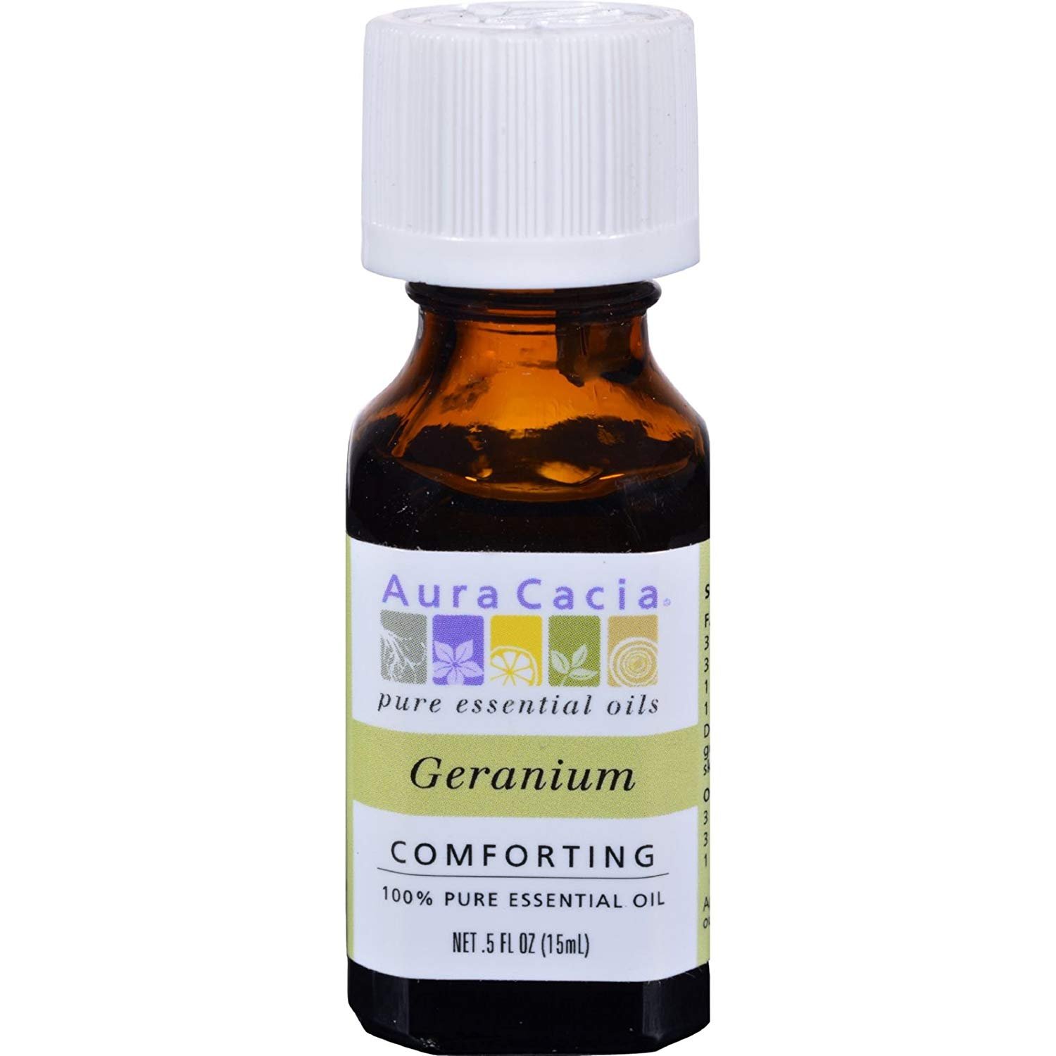 Aura Cacia Geranium Essential Oil (1x0.5Oz)