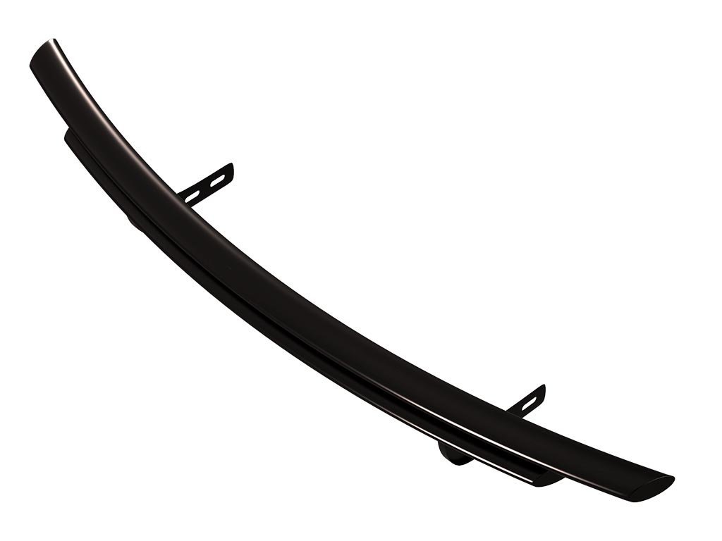 VGRBG-1291-0544BK Black Double Layer Style Rear Bumper Guard