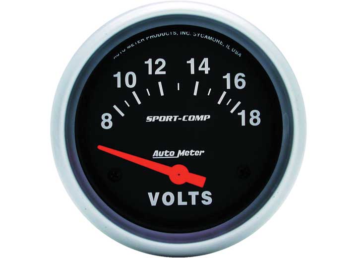 2-5/8IN VOLTMETER, 8-18V, SSE