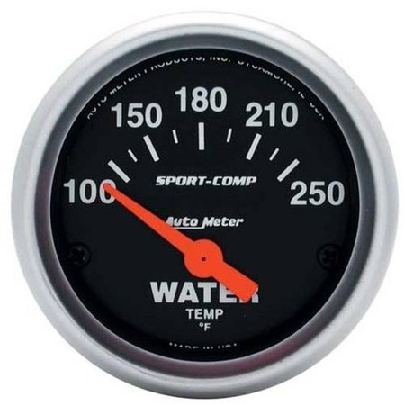 2IN WATER TEMP, 100-250F SSE, SPORT-COMP