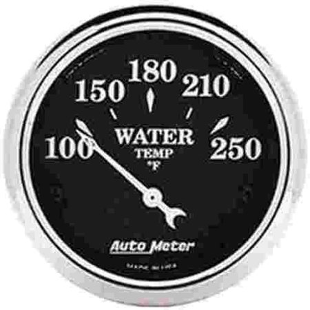 2IN WATER TEMP 100250F OLD TYME BLACK