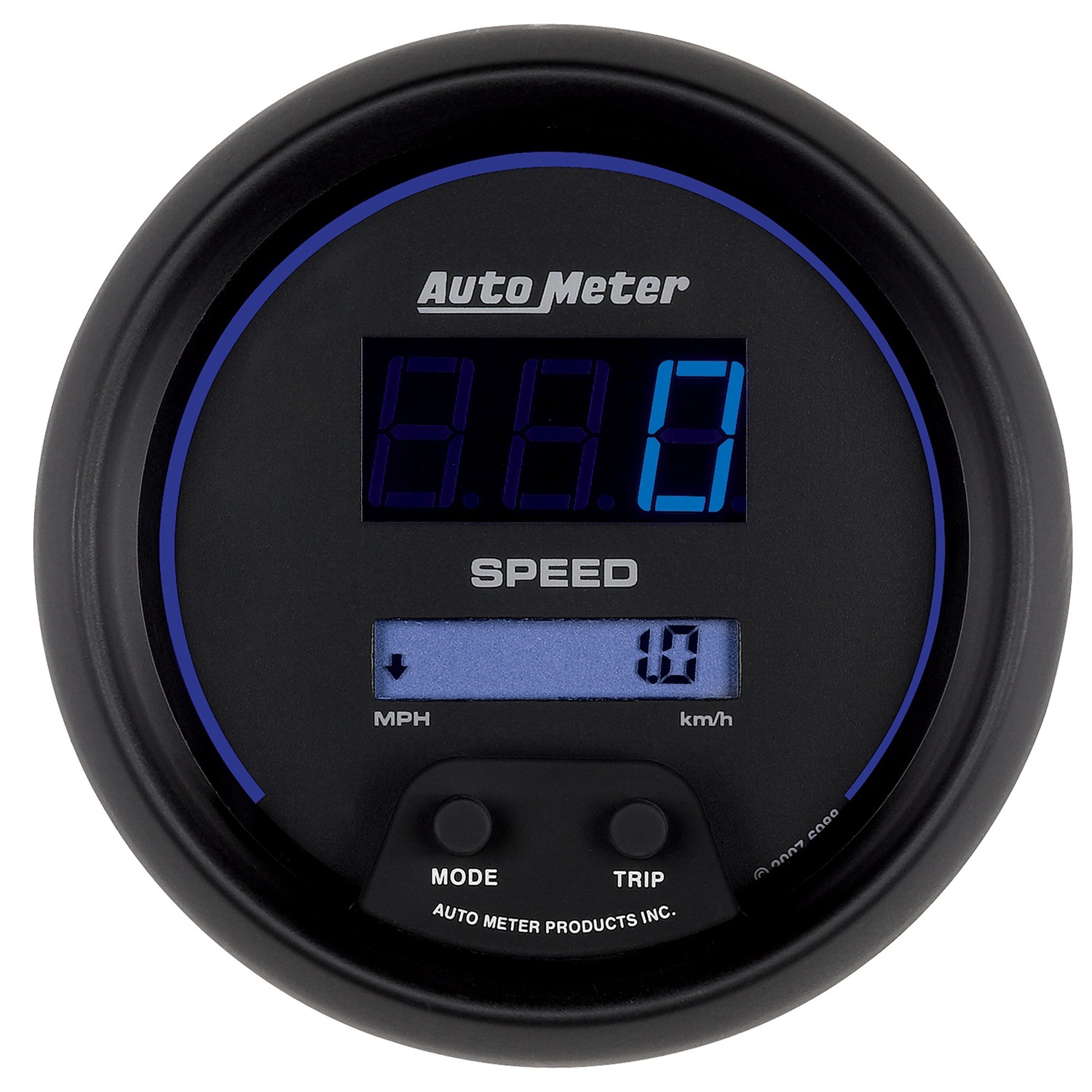 33/8IN SPEEDO 120 MPH PROGRAMMABLE DIG BLACK