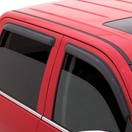 16-C TITAN XD CREW CAB VENTVISOR 4PC SMOKE