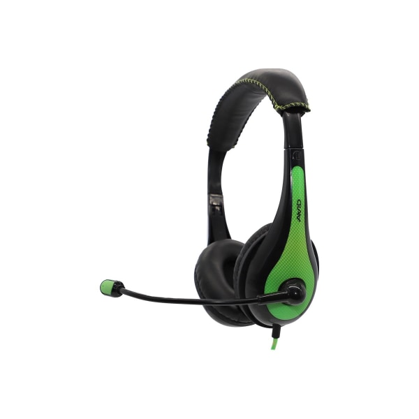 AE-36 Single Plug Mic Headset Green