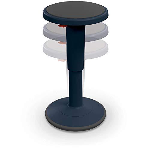 Hierarchy Height Adjustable Grow Stool- Tall Stool (Navy)