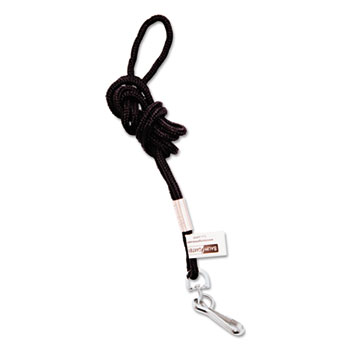 Standard Lanyard Hook Rope Style, Black