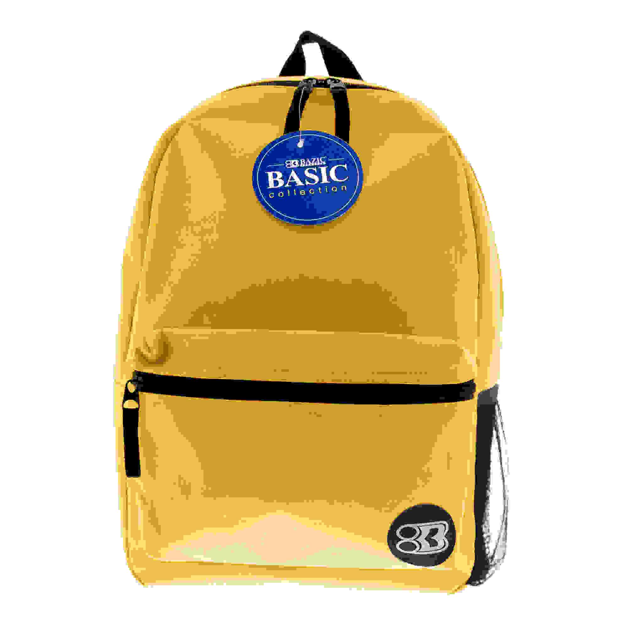 16" Basic Backpack, Mustard