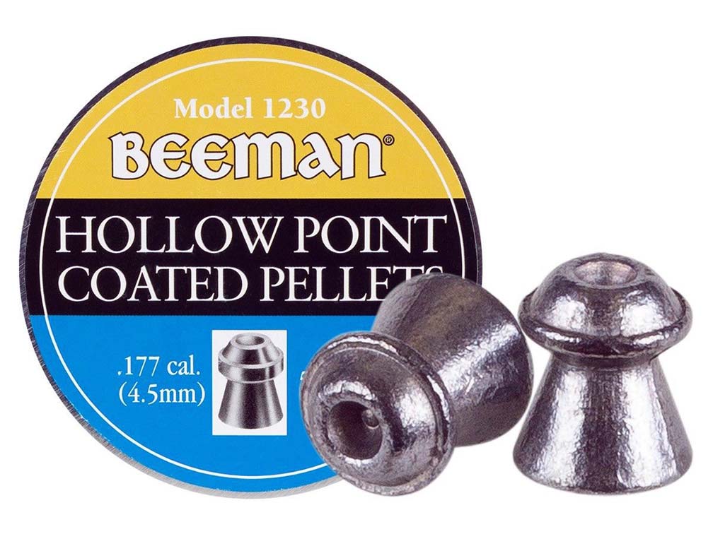 Beeman .177cal Hollow Point Pellets - 7.2 Grain (250 Count)