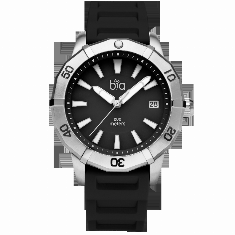 Bia Rosie Dive - one size - 38MMSS CASE/BLACK DIL BLACK STRAPB2002