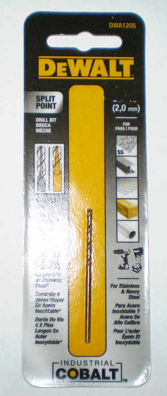 DWA1204 1/16 In. Cobalt Drill Bit