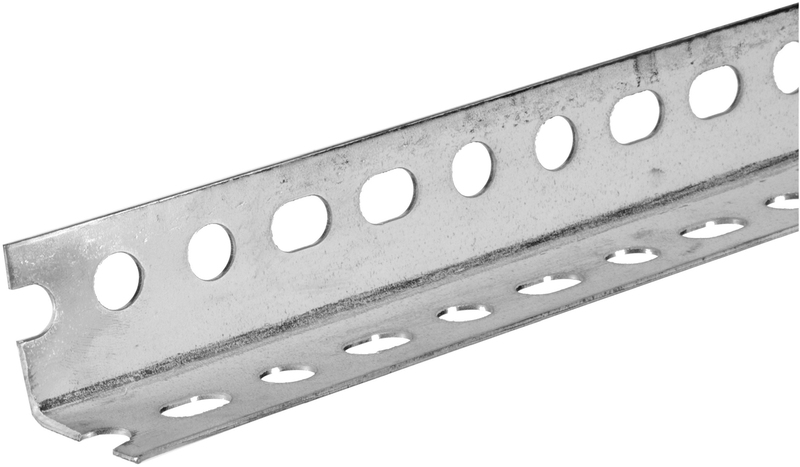 11122 1-1/2X5 FT. ZINC PLATED SLOTTED ANGLE