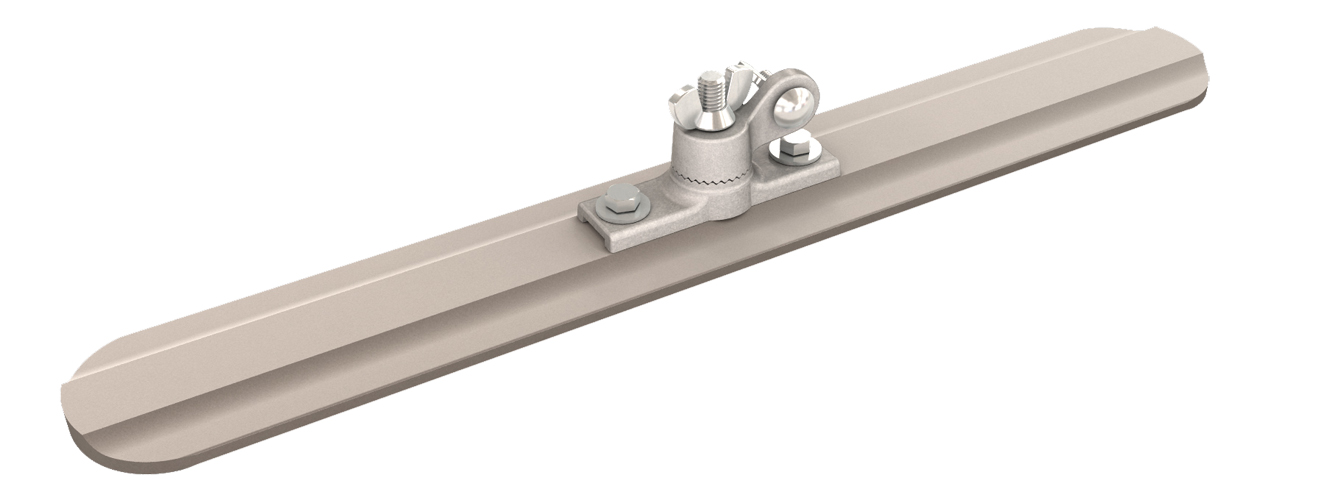 Bon 22-586 Walking Magnesium Float W/ Bracket 24" X 3-1/8" Round End