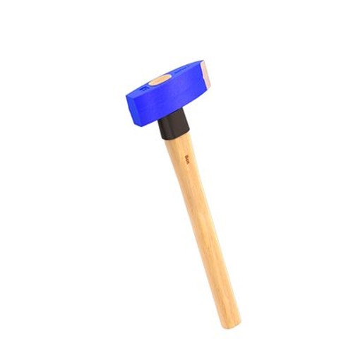 Stone Mason Hammer - 3 Lb With Wood Handle