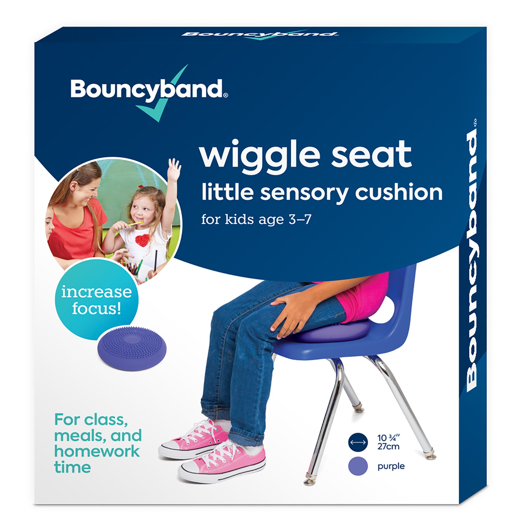 Little Wiggle Seat Sensory Cushion, Purple