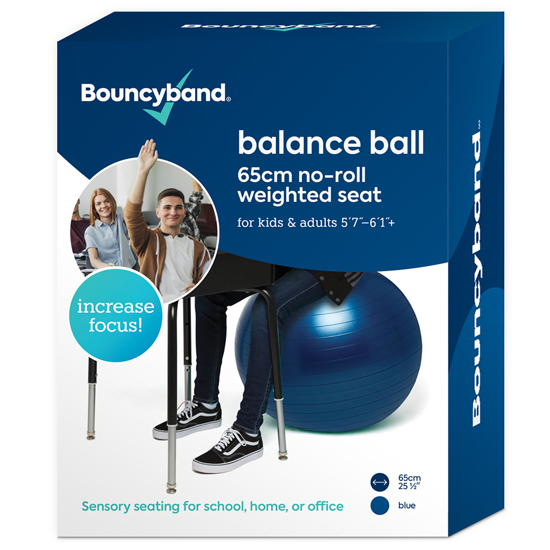 Balance Ball, 65cm, Blue