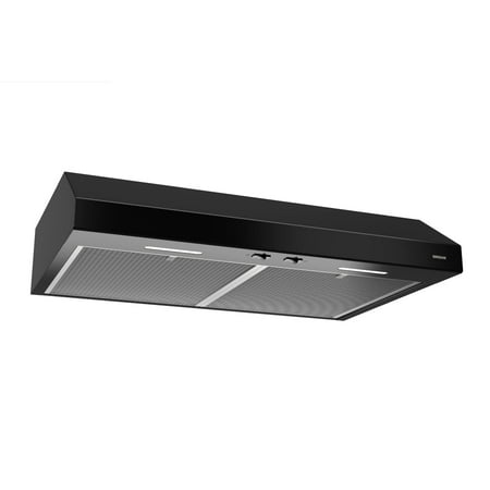 24" Range Hood, Glacier, 250 CFM