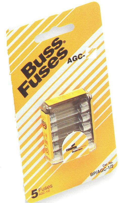 BP/AGC-2-RP Glass Tube Fuse