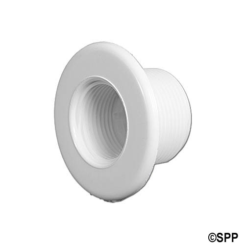 Wall Fitting, Jet, HydroAir Slimline, 2-1/2" Face, Standard Threads, White