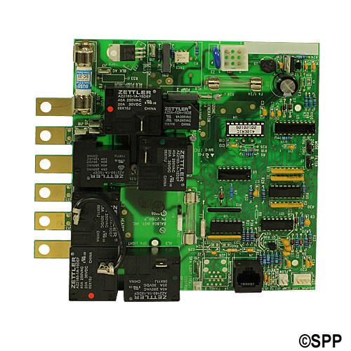 Circuit Board, GPM (Balboa) 260/410E, Duplex Digital, 8 Pin Phone Cable