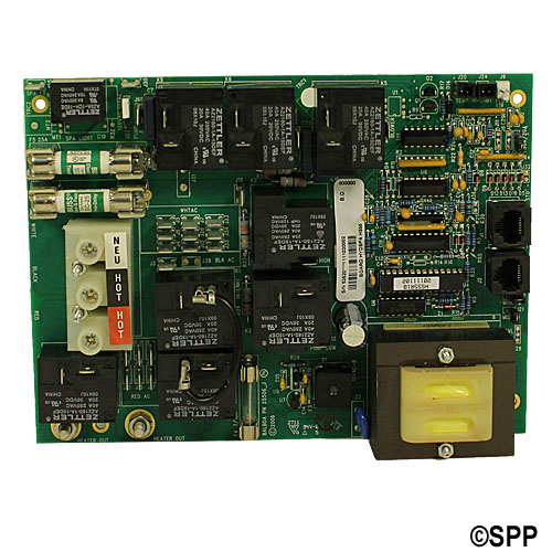 Circuit Board, Hydro Spa (Balboa), HS55R1, Value/Duplex, 8 Pin Phone Cable