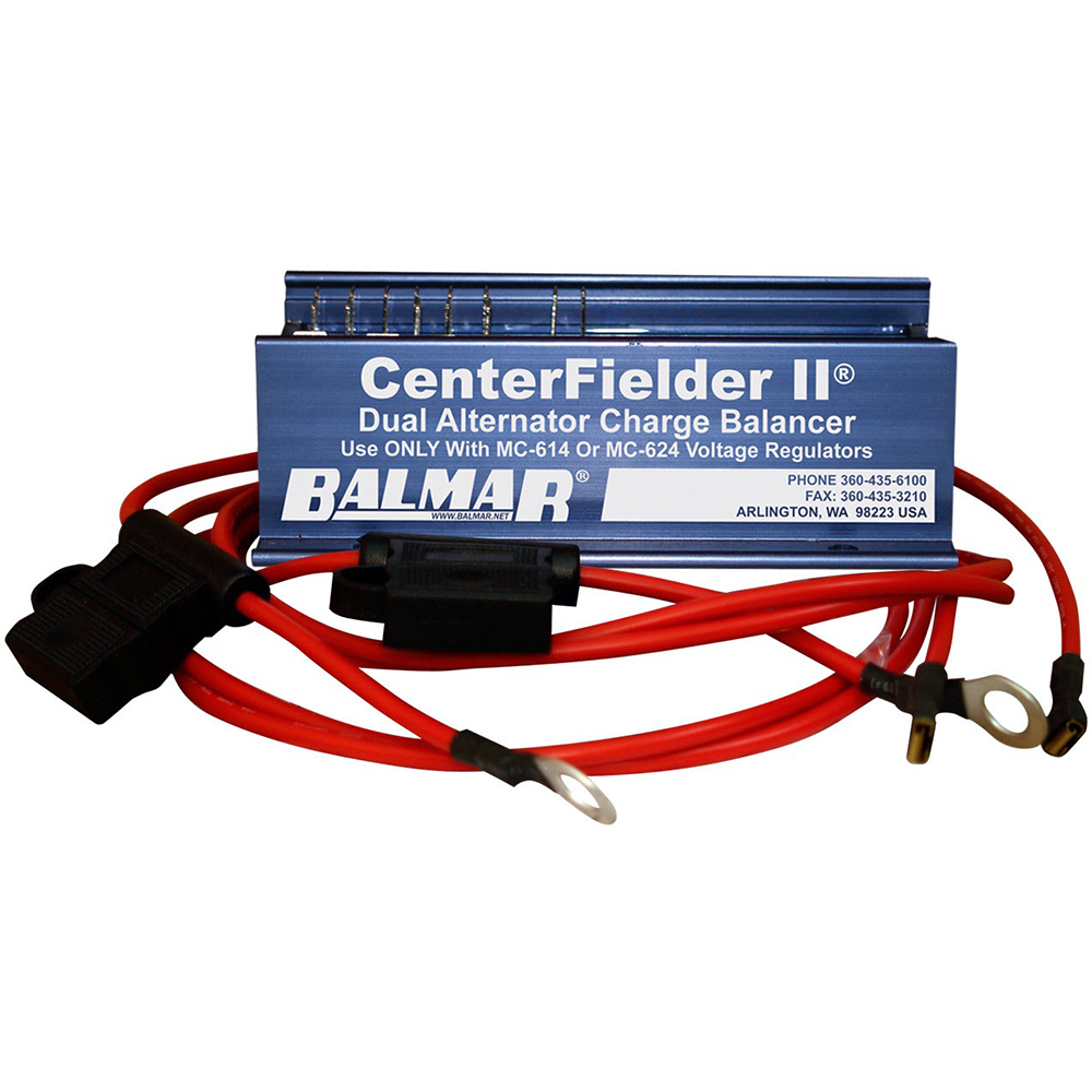 Balmar Centerfielder II 12/24V w/Wires - 2 Engines, 1 Bank