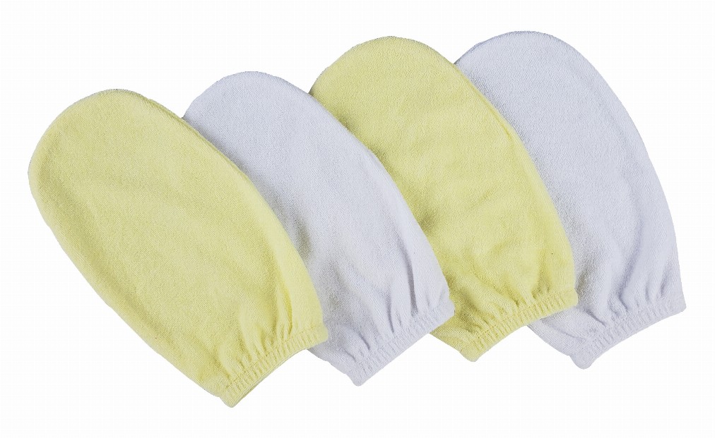 Bambini Washcloth Mitt - 4 Piece Set