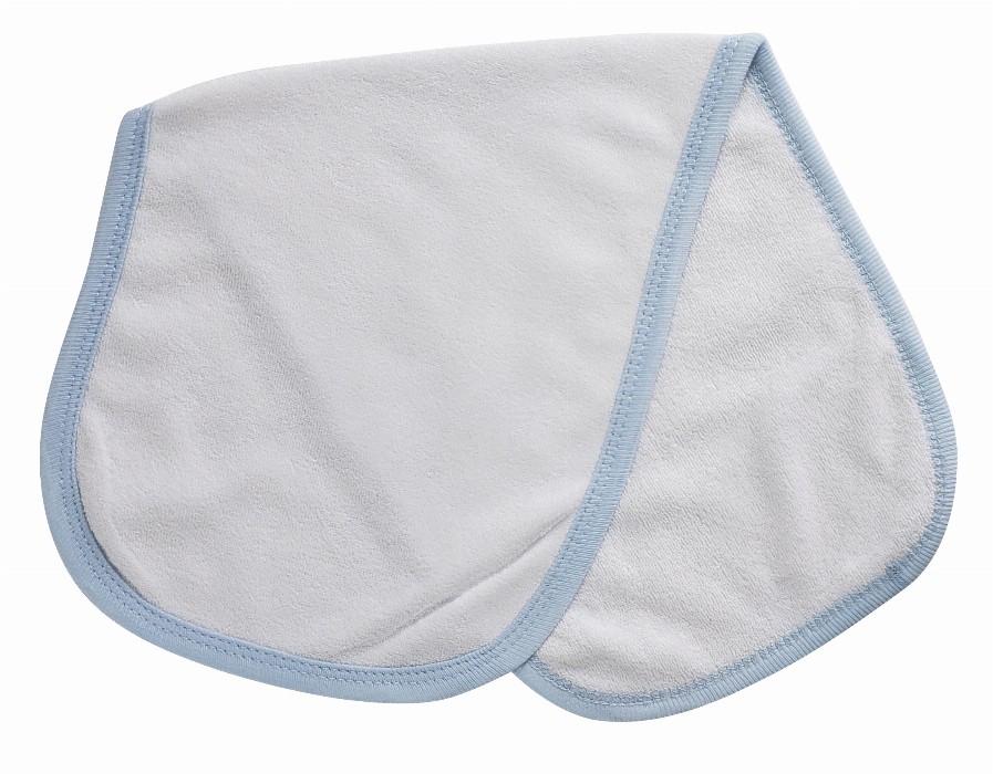 Bambini Terry BurPCloth with Trim