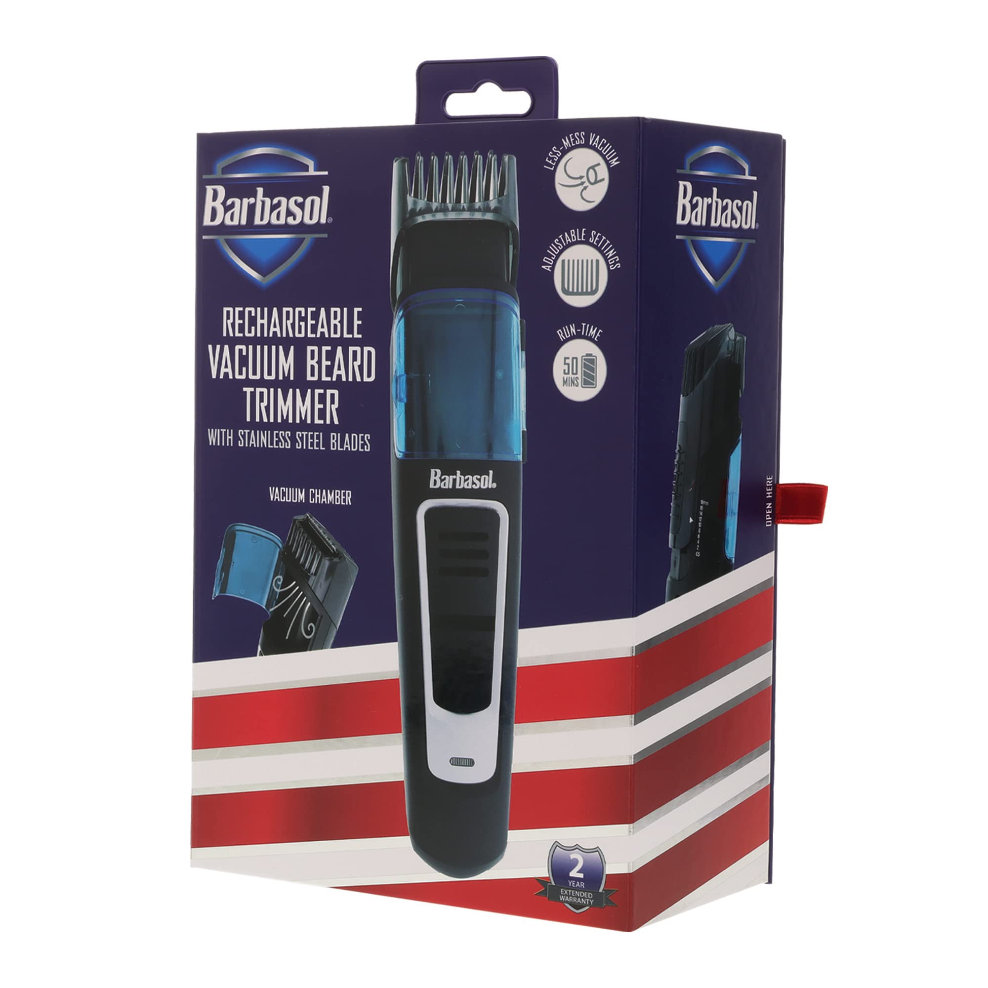 Barbasol Vacuum Beard Trimmer