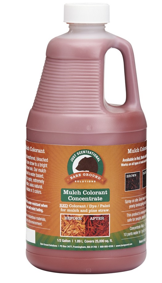 Just Scentsational Red Bark Mulch Colorant Concentrate Half Gallon