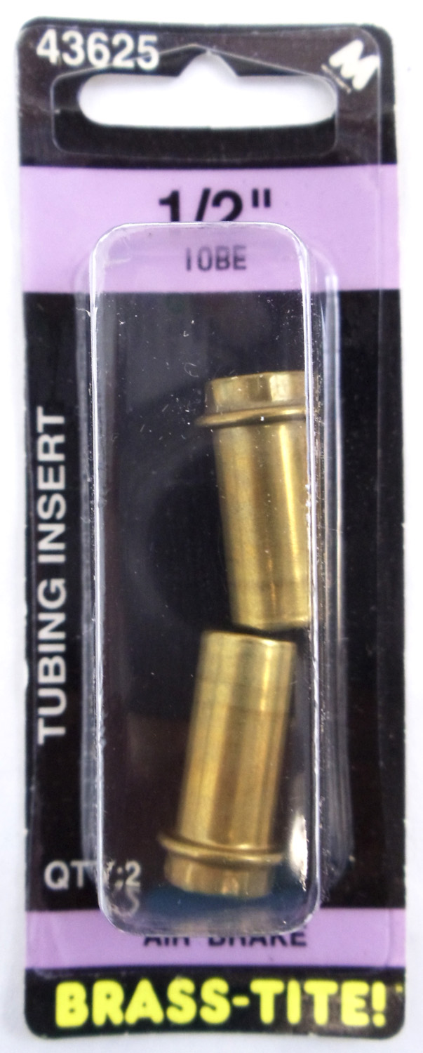 AIR BRAKE BRASS TUBE INSERT 1/2"