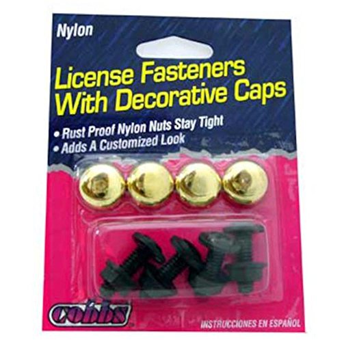 Brass Nylon Fasteners W/Caps
