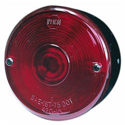 LIGHT RED 3-3/4" ROUND WRAPOVER