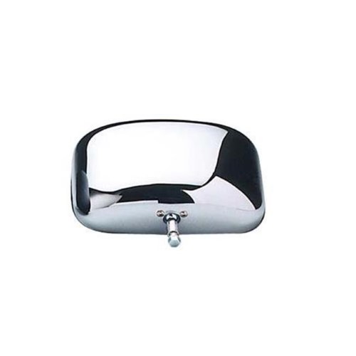 CHROME RIB BACK WEST COAST MIRROR