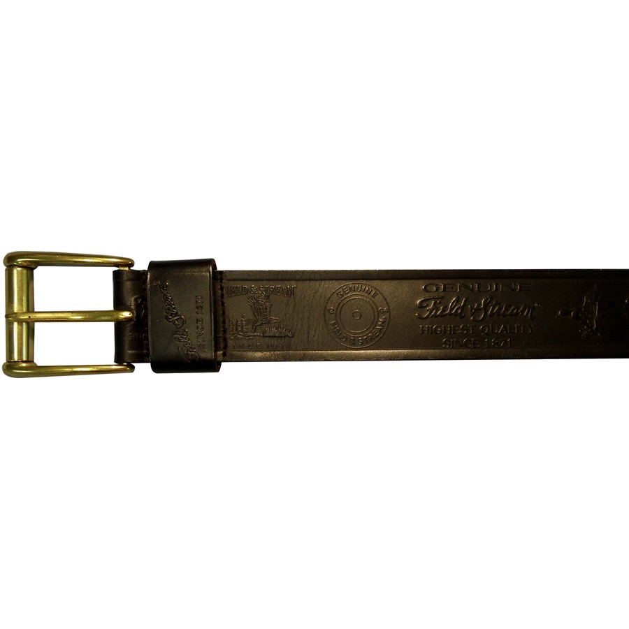 32" Black Embossed Belt, Field & Stream