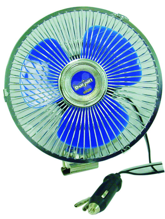 12V OSCILLATING FAN - BLUE