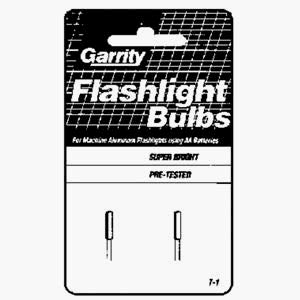 GARRITY T-1 FLASHLIGHT REPLACEMENT BLUB 2/PK