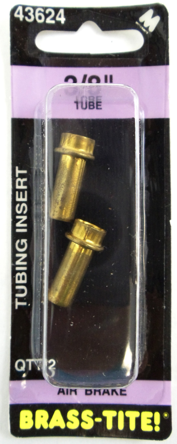 AIR BRAKE BRASS TUBE INSERT 3/8"