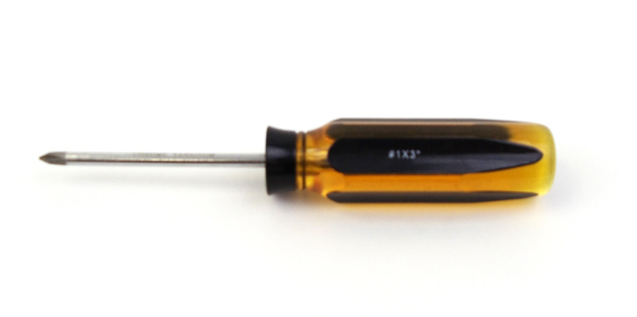 #1X3" Phillips Screwdriver, Magnet Tip