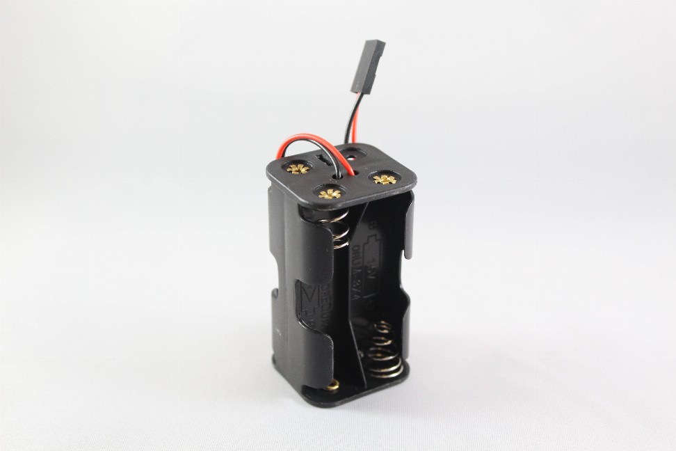 Battery Holder 4 x AA (6V) Battery Holder (Socket Connector)