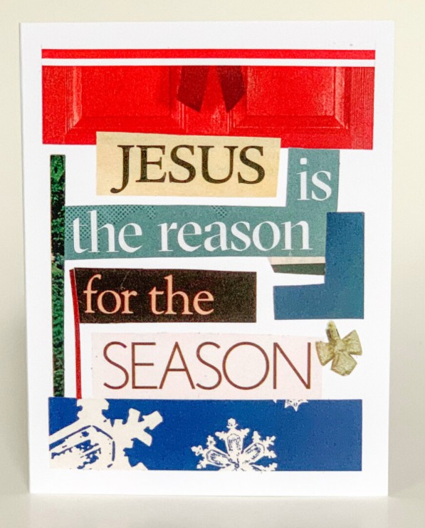 Christmas Greeting Card (Pack of 6) - Jesus is the Reason