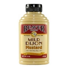 Beaver Mild Dijon Mustard (6x11Oz)